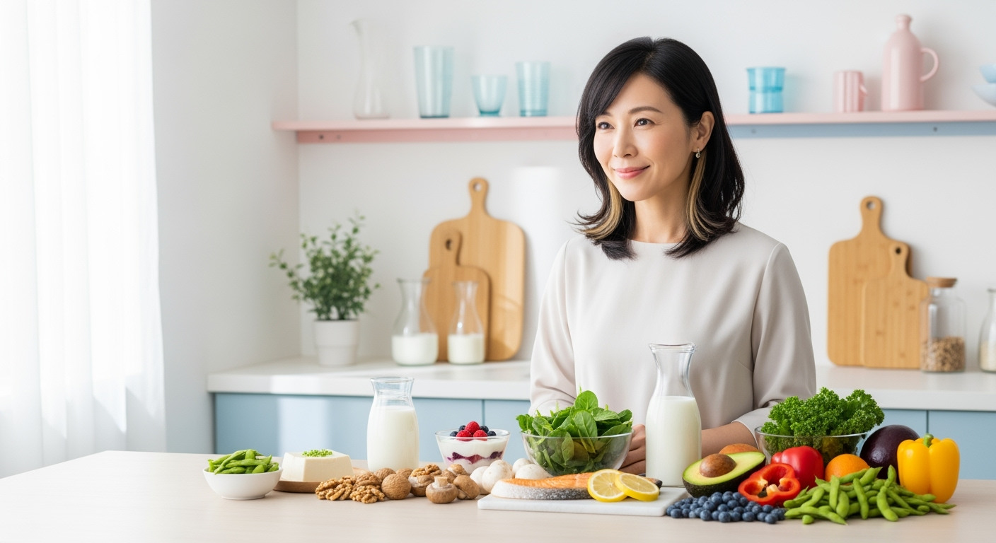 ゆらぎ世代が知っておきたい！更年期の不調を和らげる食事のコツ7選