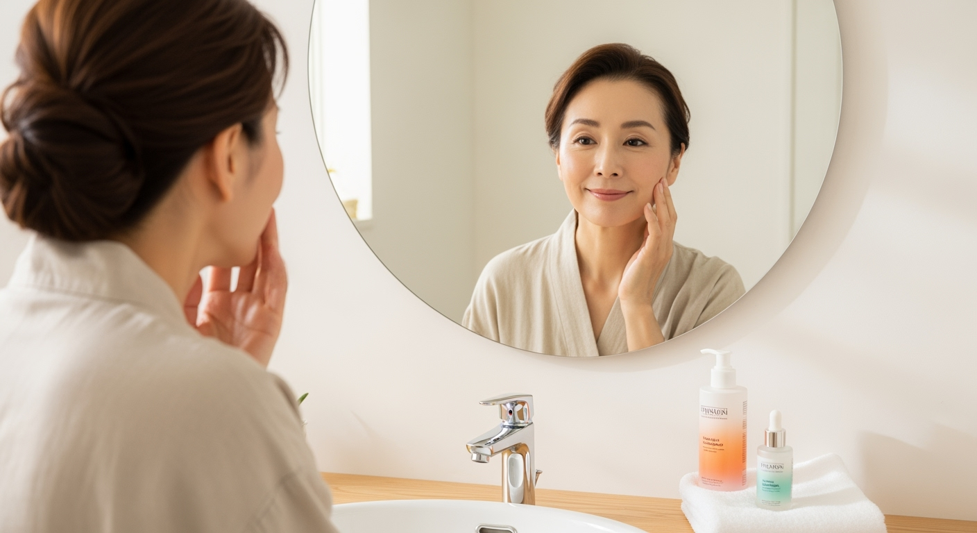 40代の肌変化に立ち向かう！乾燥・赤み・シミ・大人ニキビの正しいケア方法
