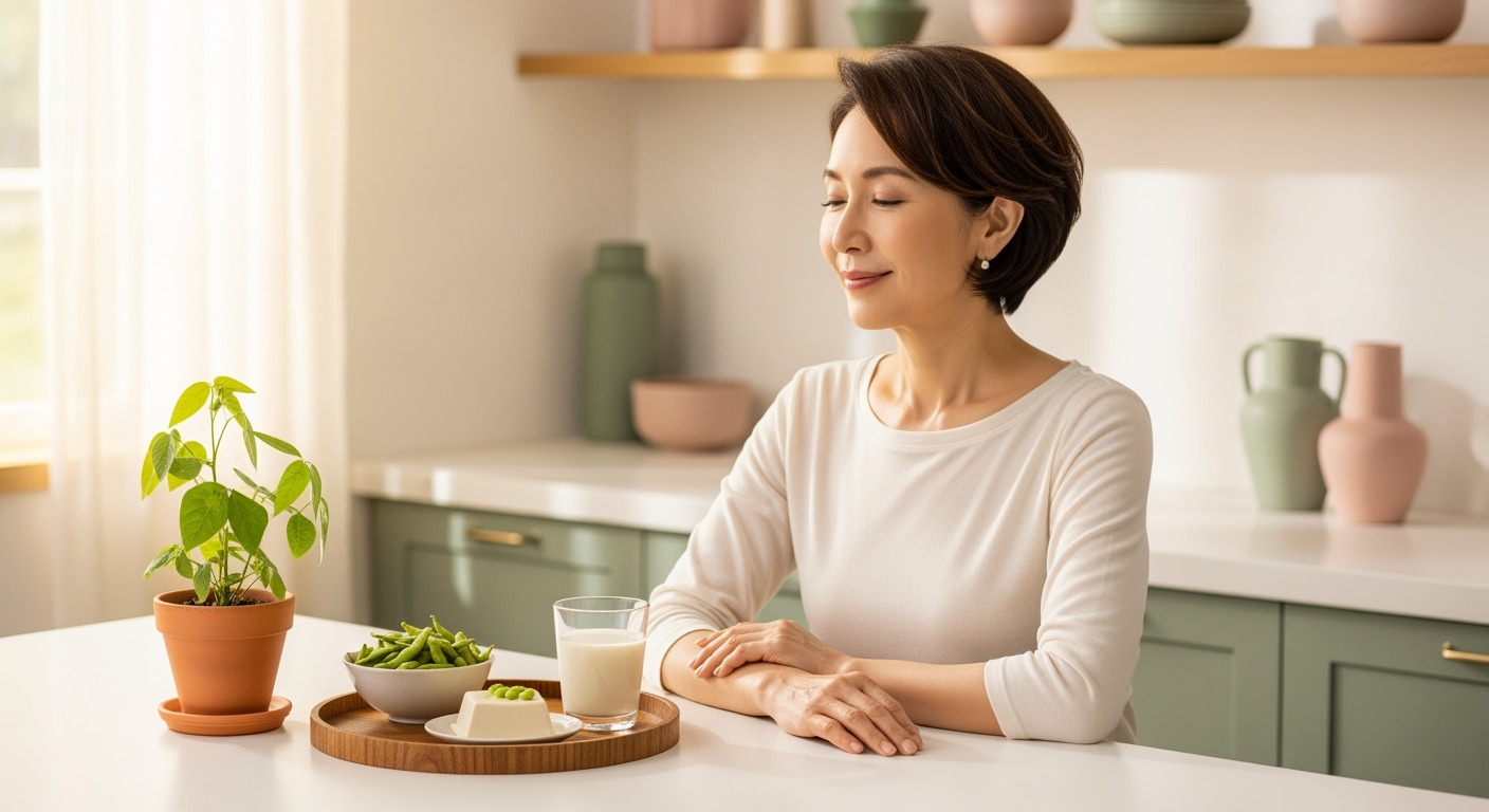 40代の更年期ゆらぎに「大豆イソフラボン」研究でわかった20～30%変化の可能性と安全な取り入れ方
