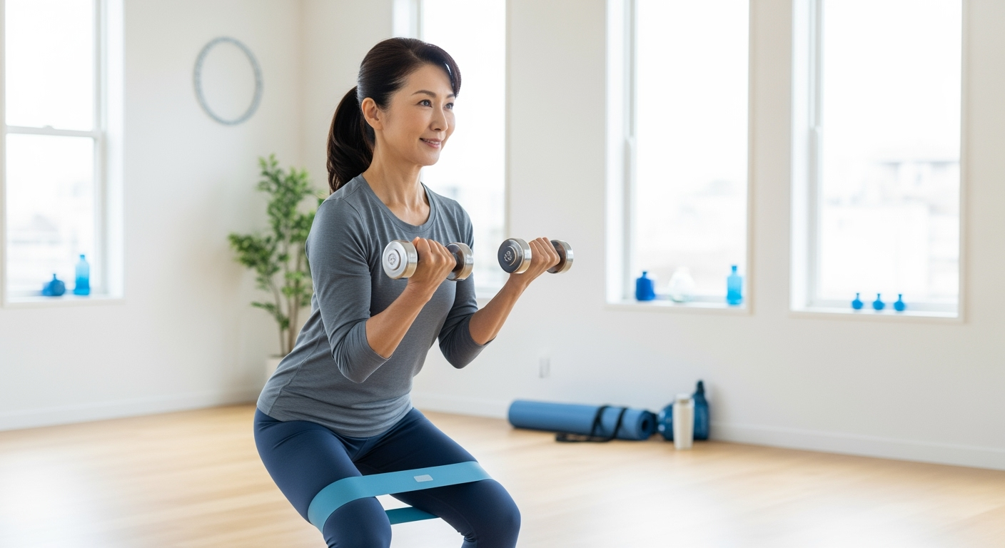 40代の筋力低下を食い止める！週2回20分だけで続く運動プラン