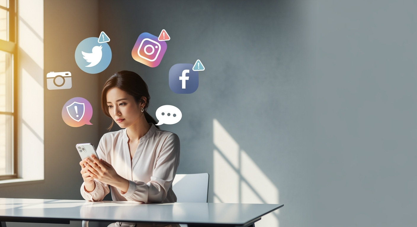 【転職中の40代必見】SNSで評判を守る4つのチェックポイント