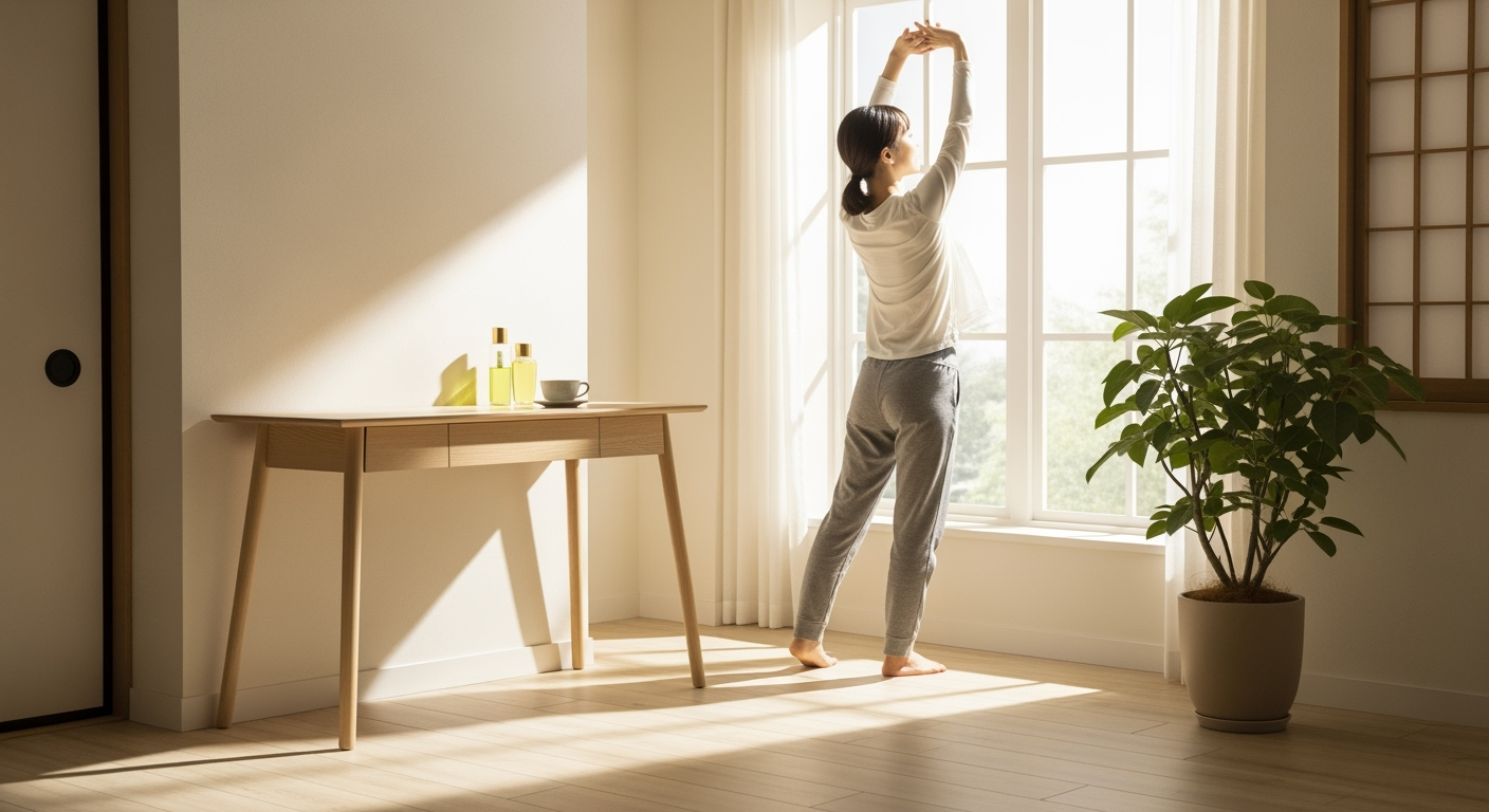 朝たった15分でストレスに負けない心をつくる4つの習慣