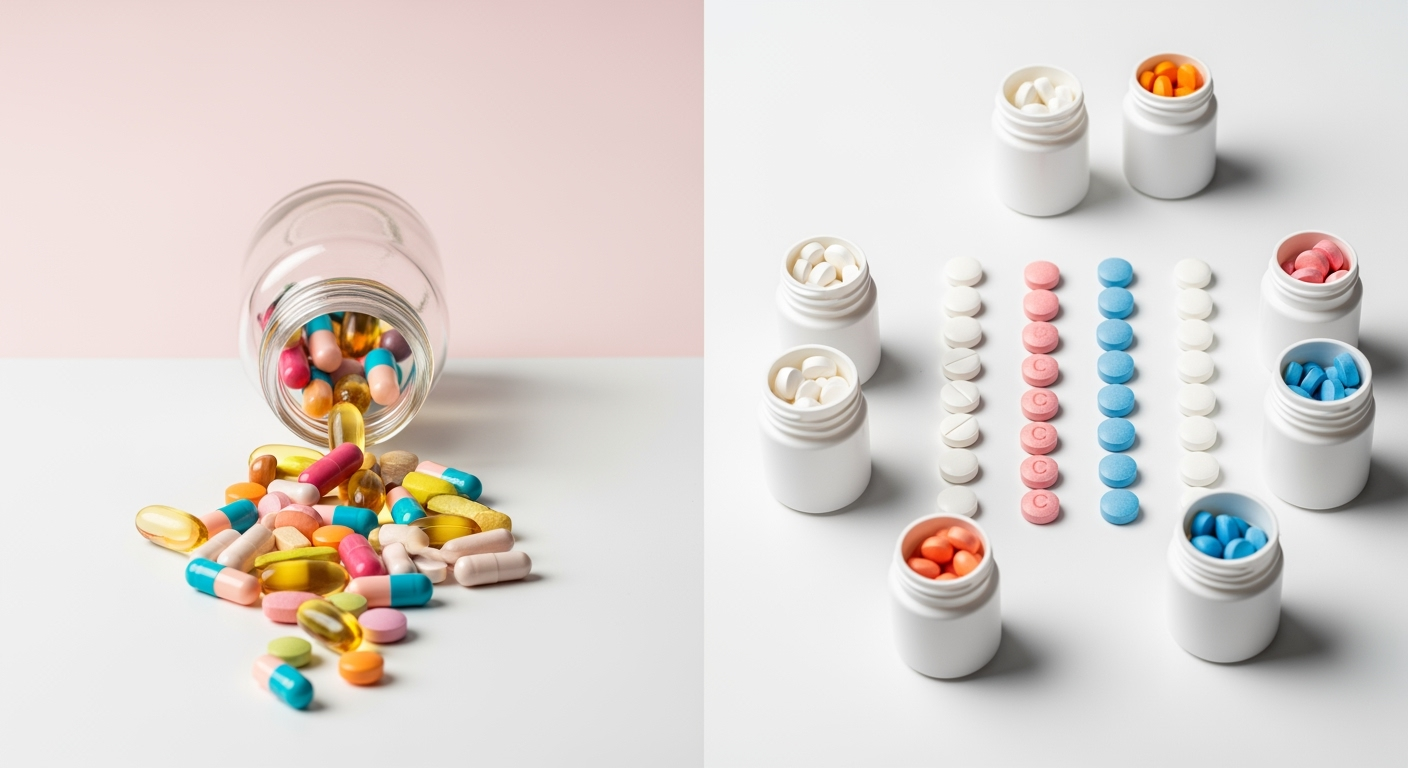 30代40代が知らないサプリの選び方：マルチビタミンと単体、どちらが正解？研究データで見る5つのチェックポイント