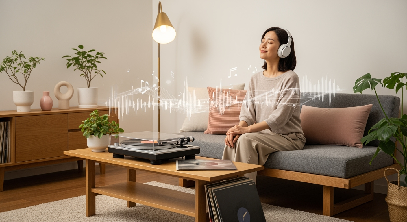 忙しい女性も15分で心がほどける｜3曲だけで音楽を"味わう"習慣術