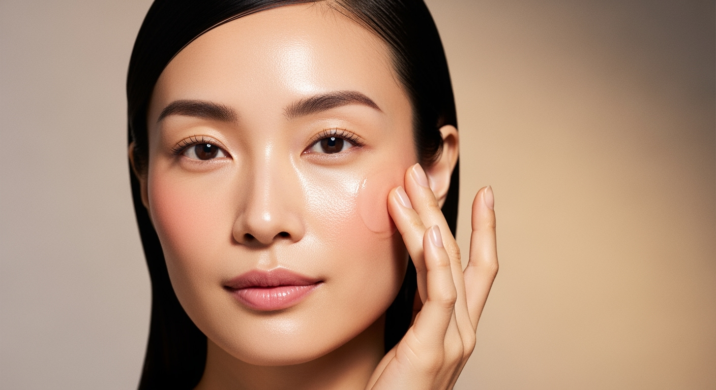 40代でも透明肌に見える「重ねない」メイク術｜厚塗り卒業の5ステップ