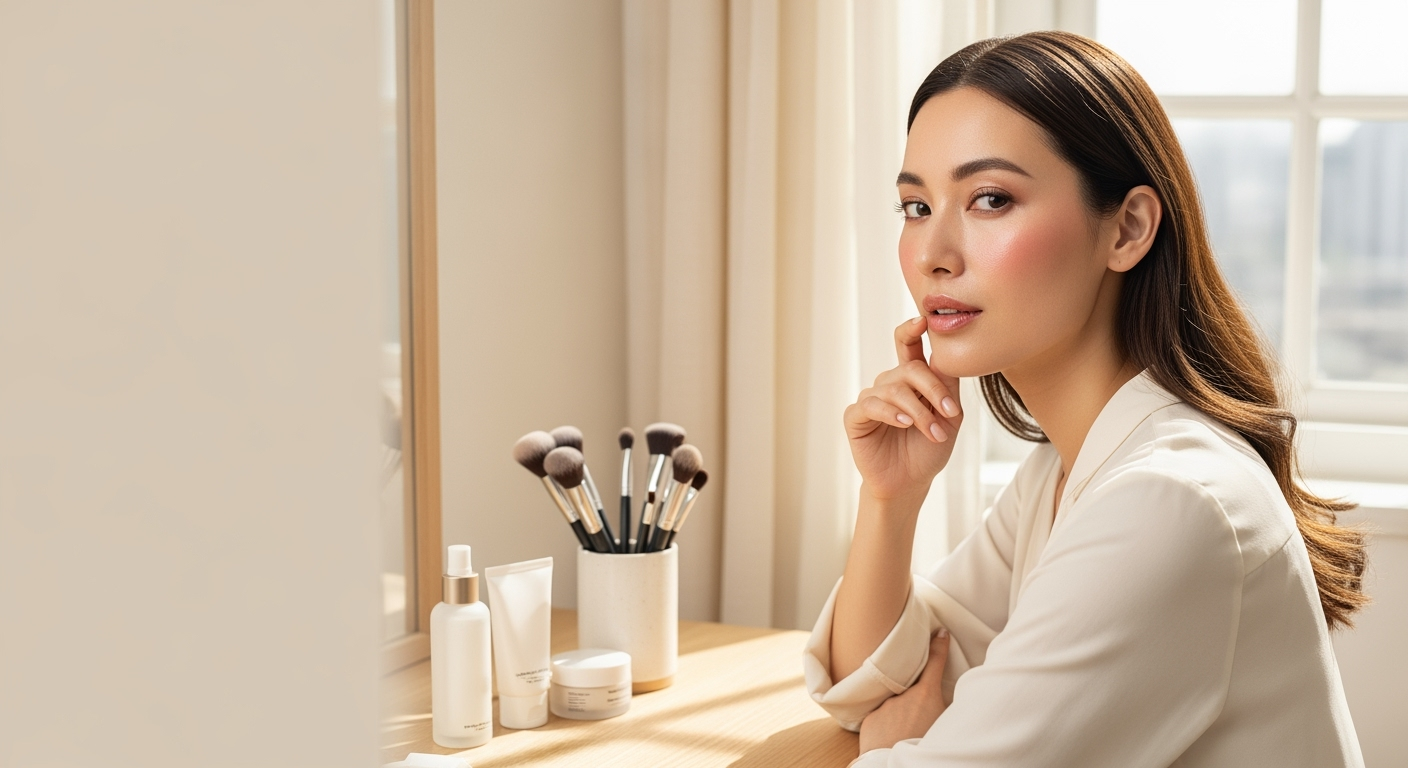 40代から始める「5分で整って見える」ナチュラルメイクの作り方