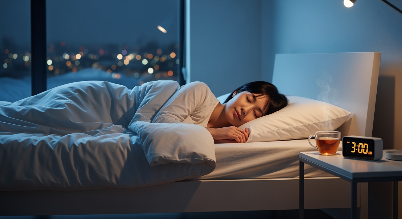 40代女性の夜中覚醒、今夜から試せる5つの対処法チェックリスト