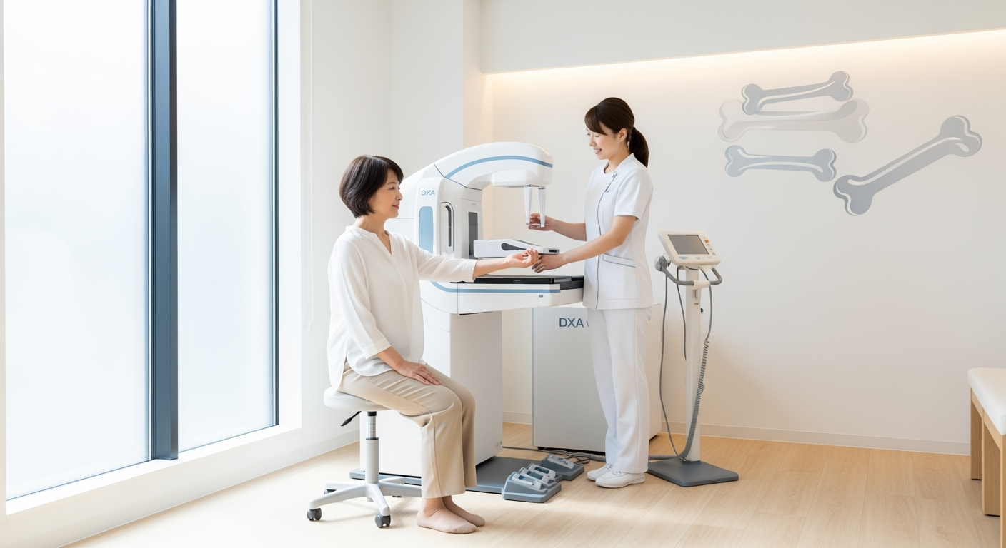 40代女性が今すぐ確認すべき骨密度検査の受診タイミングと費用・方法