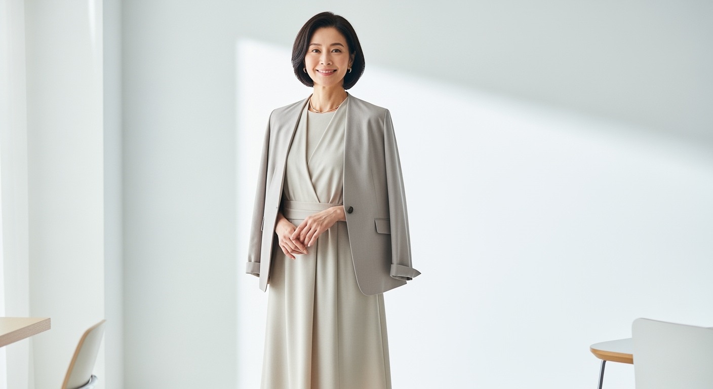40代からの「3ステップ着こなし術」で毎朝のコーデ迷いが5分で解決