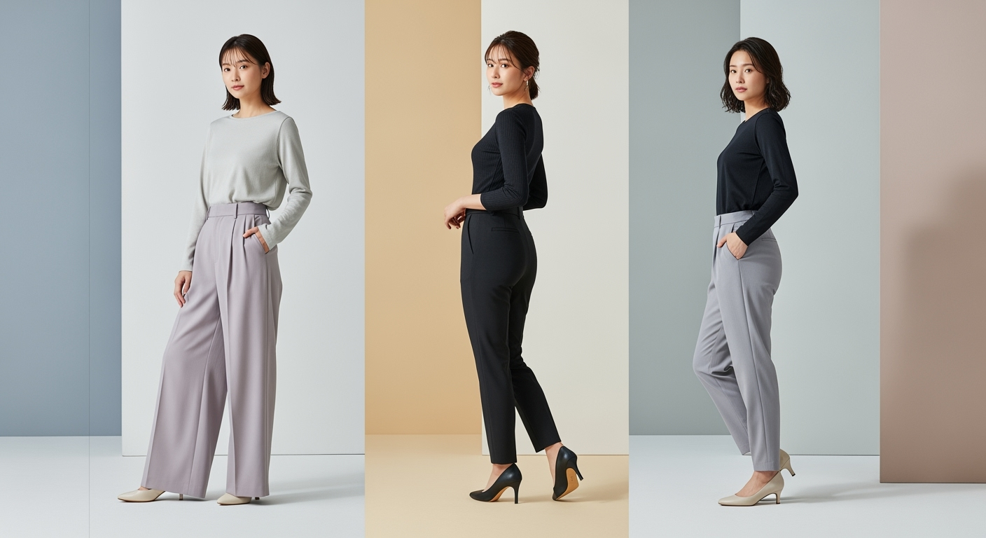 骨格診断でパンツ選びが変わる！30代40代が知らない"試着では気づかない違和感"の正体