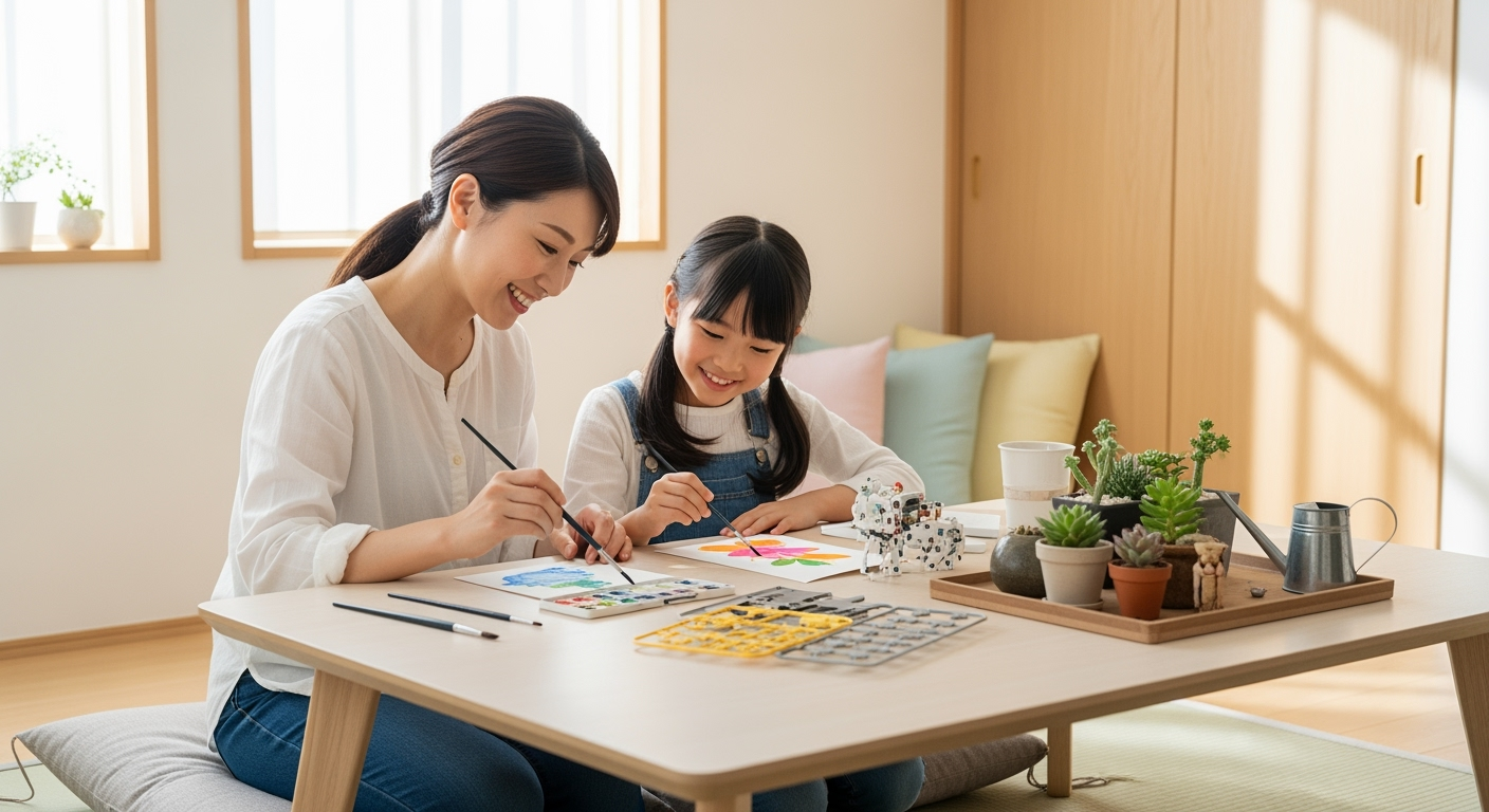 忙しい親子に朗報！3分準備で月千円以内「おうち時間が変わる」20の新習慣