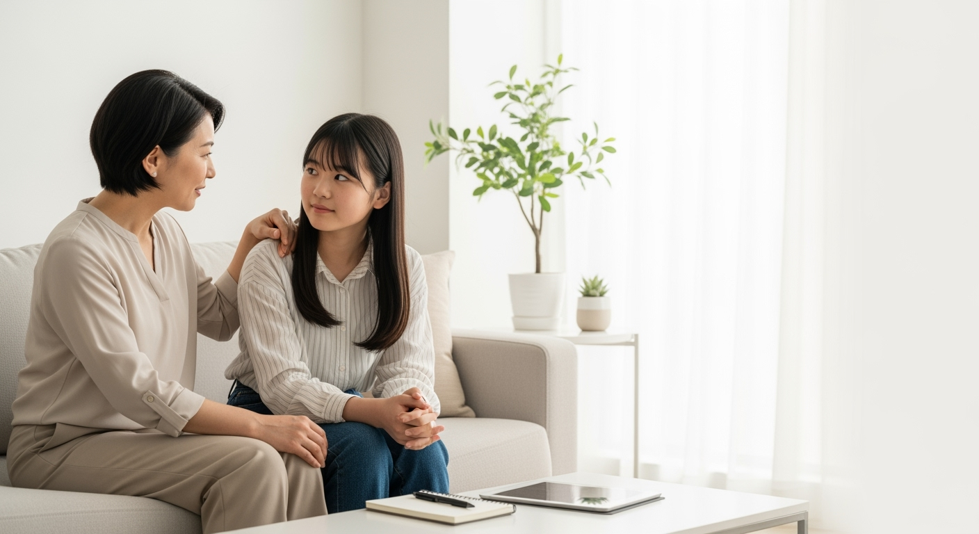 40代母が知らない思春期娘の心理：感情の嵐を乗り切る3つの寄り添い方