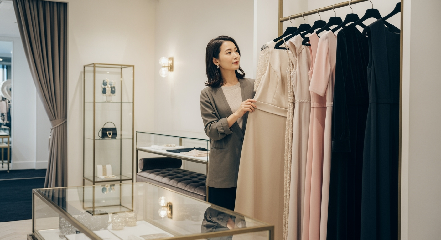 【写真映え確実】30代・40代が選ぶべきパーティードレス3つのチェックポイント