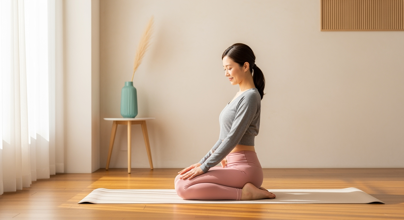 40代の3人に1人が悩む尿もれ、骨盤底筋を鍛える5分習慣で変わった私の体験談