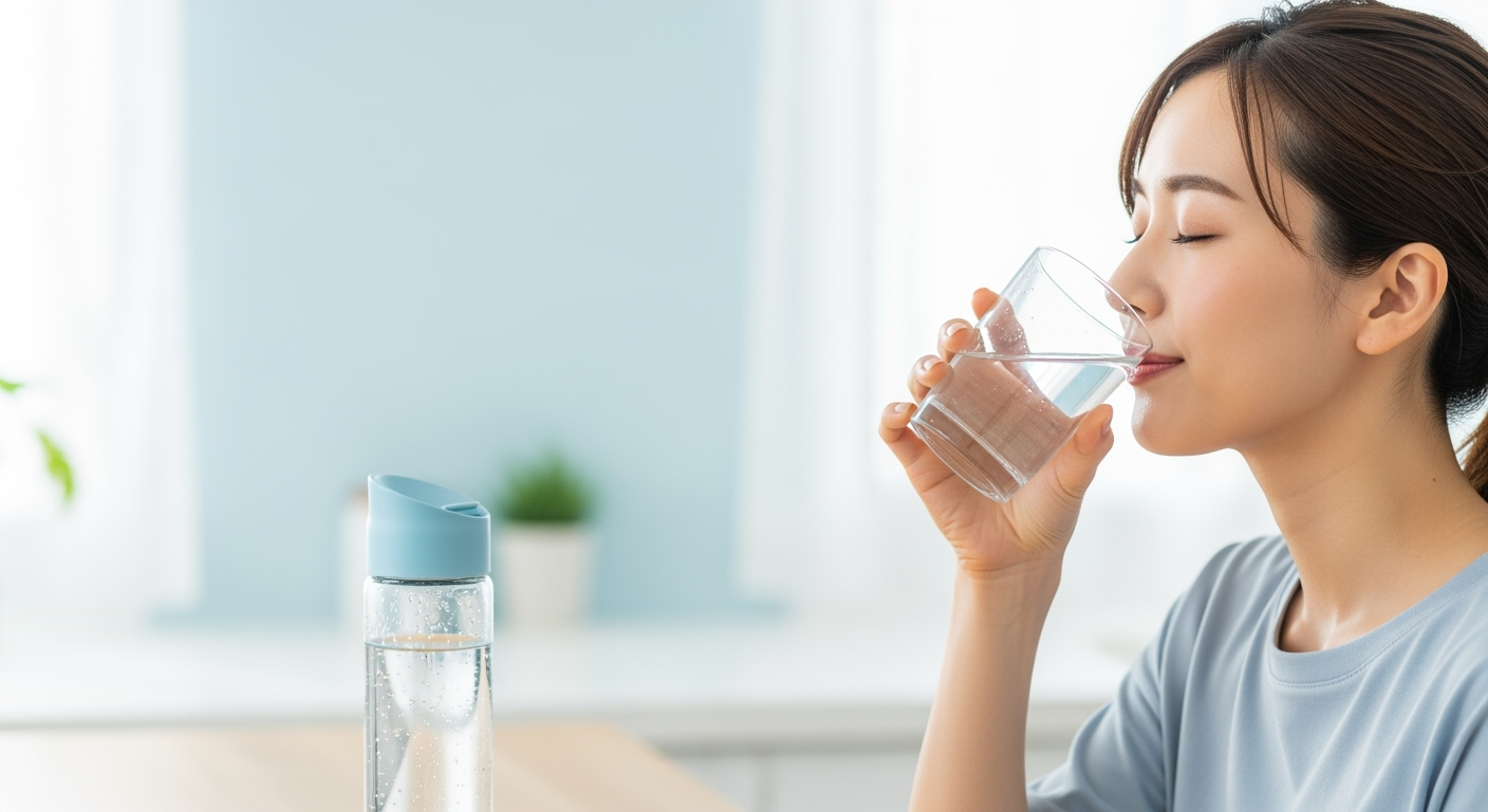 ゆらぎ世代が知らない水分不足のサイン：1日2.7Lを無理なく続ける7つのコツ