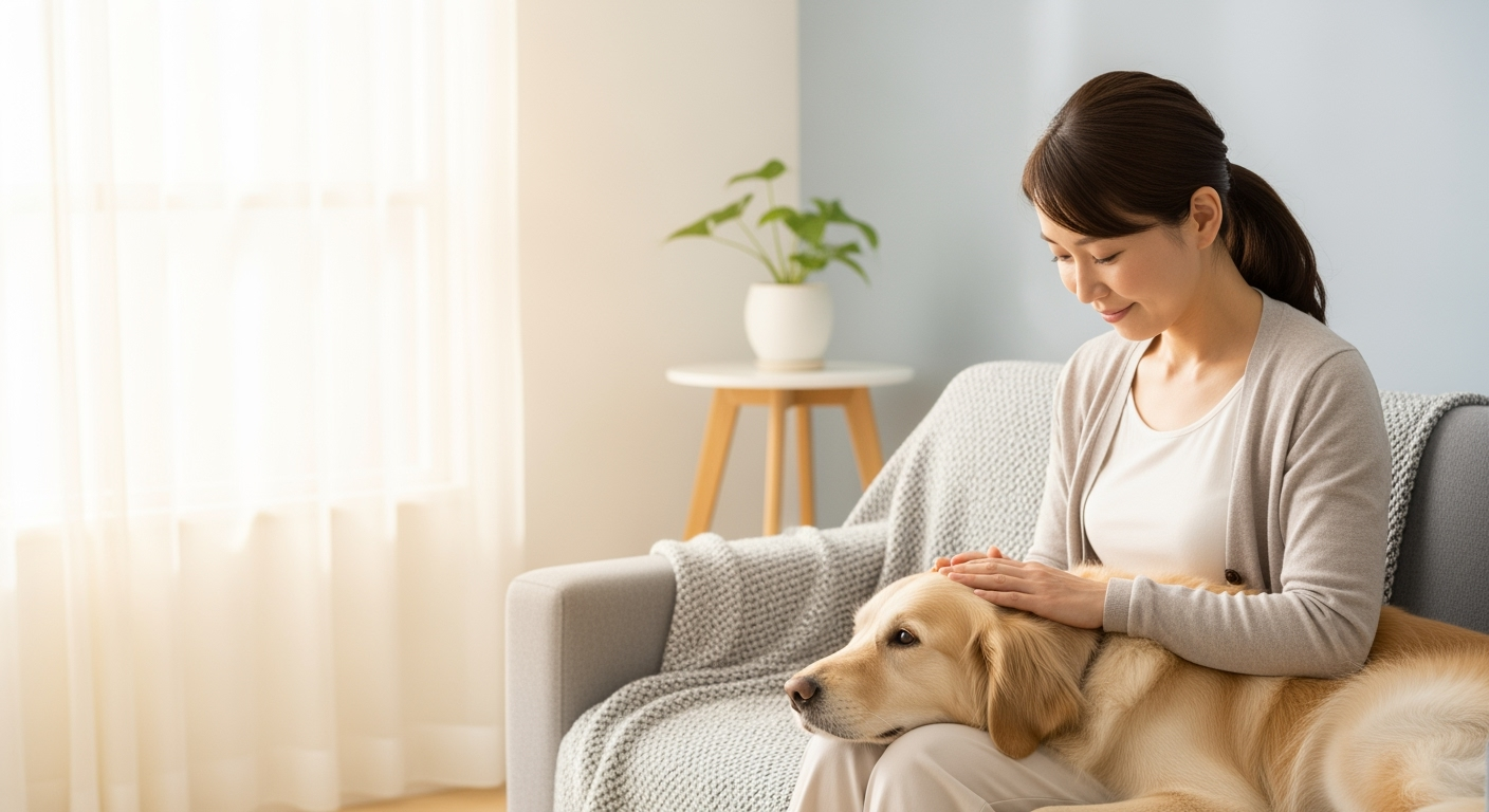 30代40代女性が知らない「ペットセラピー」の科学的効果とは？15分で心が軽くなる理由