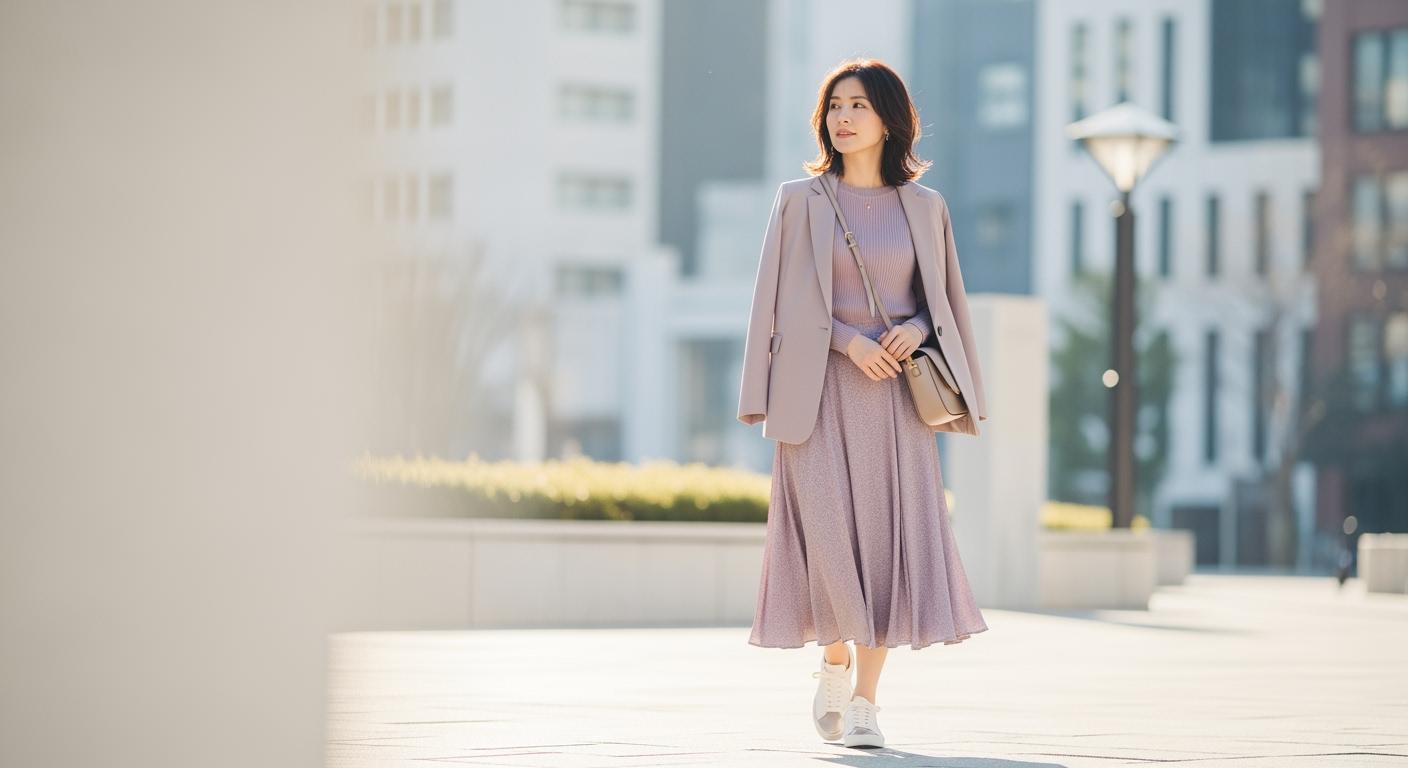 写真映え抜群！30代40代が「おしゃれな人」と思われる3つのコーデ設計術