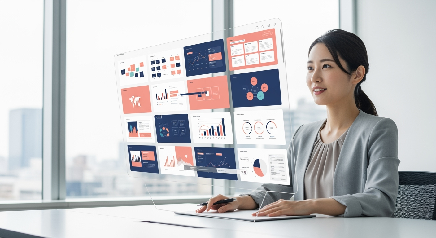 40代女性が「資料作りが苦手…」を克服する4章構成テンプレート