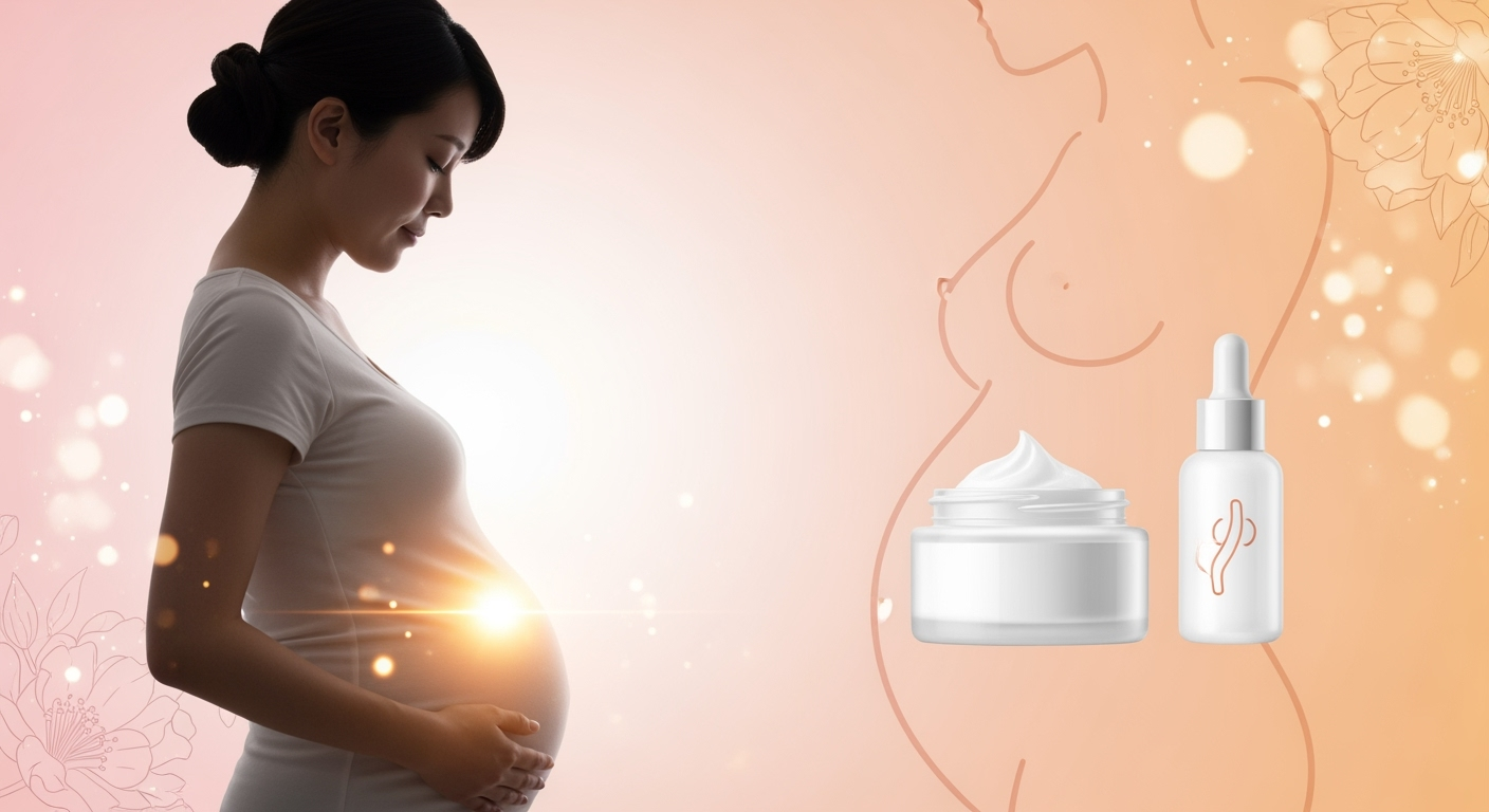 30代40代ママが知っておきたい妊娠線・肝斑・産後抜け毛の正しいケア方法