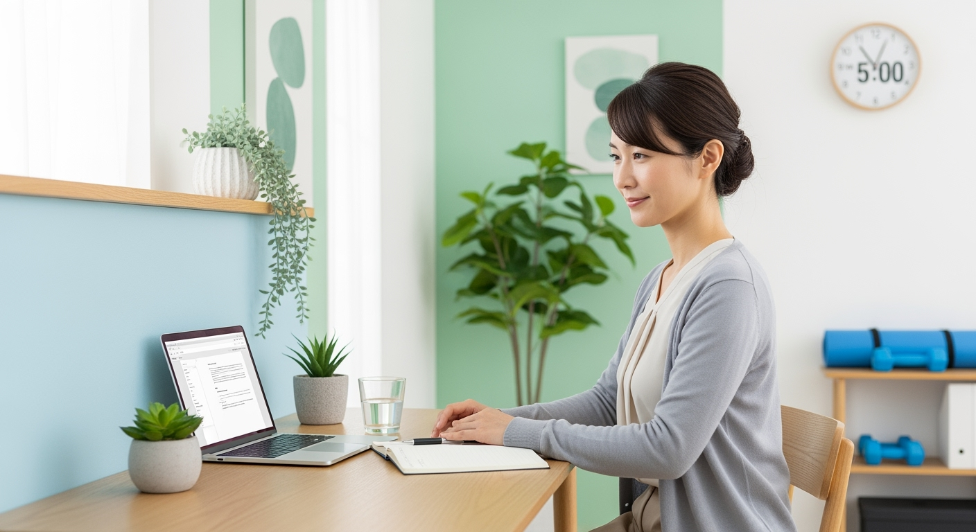 30代・40代必見！在宅疲れを30分で解消する5つの科学的習慣