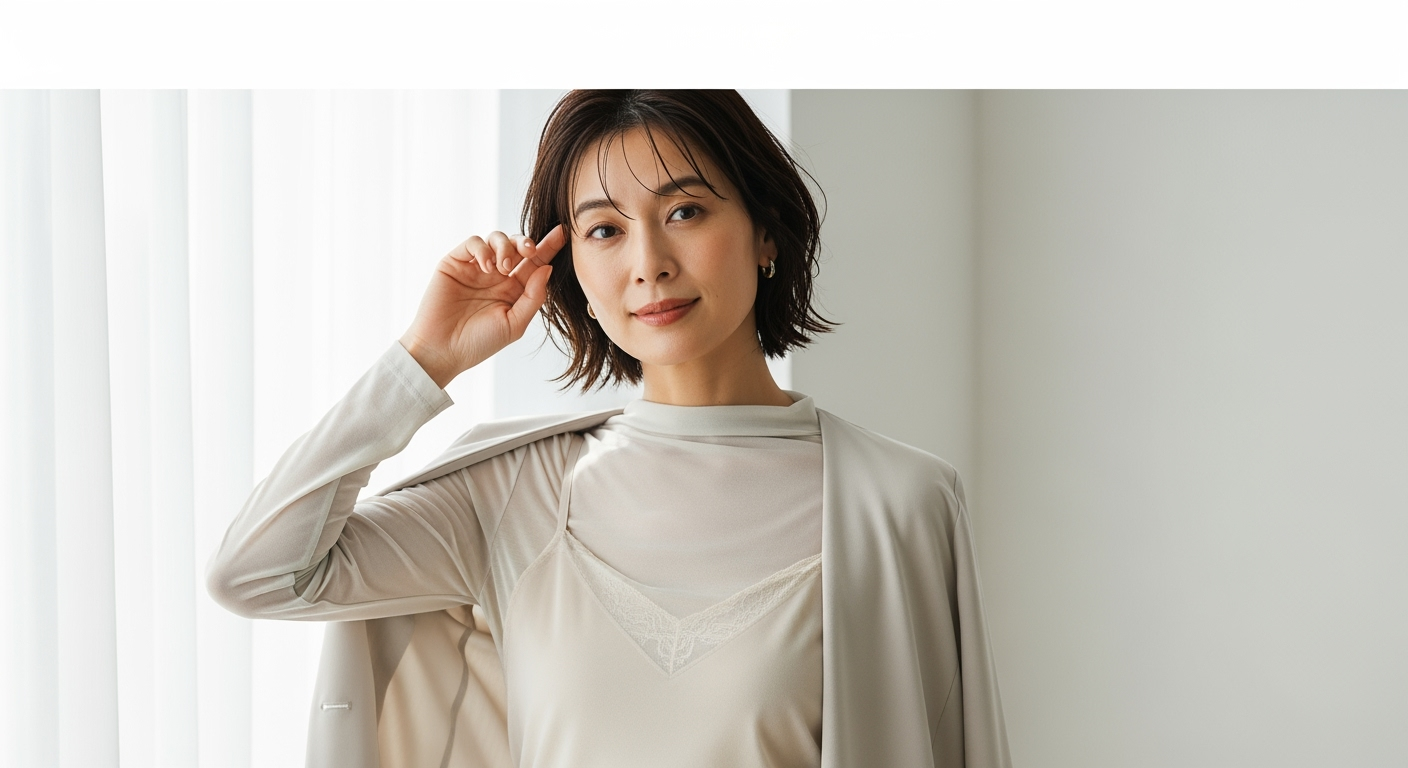 30代40代女性のインナー透け問題、光と明度の科学で解決する3つの対策