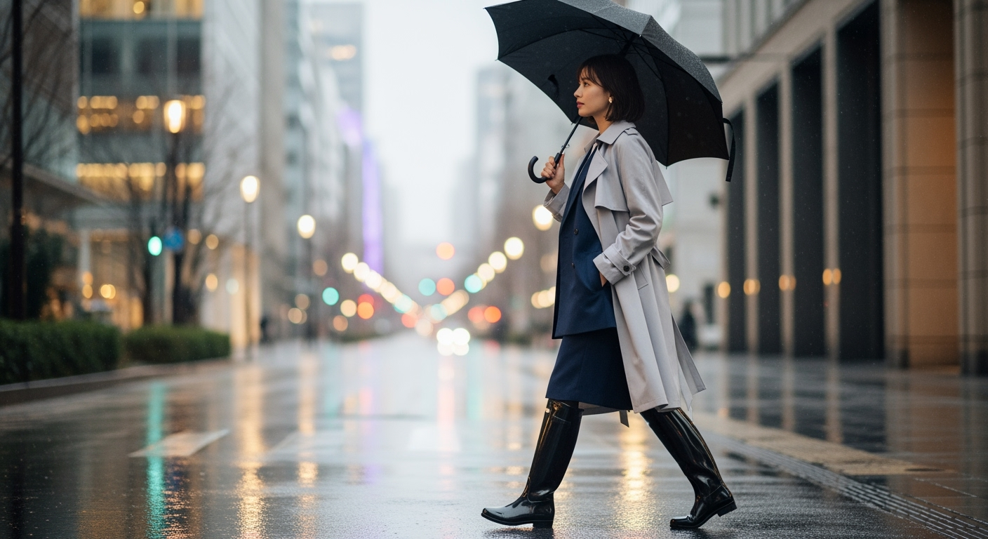 梅雨も楽々！30代40代が知っておきたい快適コーデの3つの秘訣