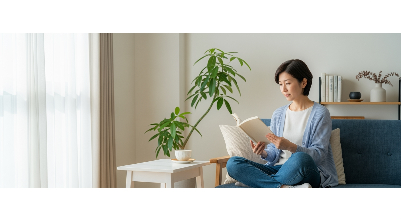 6分間で心が軽くなる？忙しい女性が「夜の読書習慣」を続けるコツ