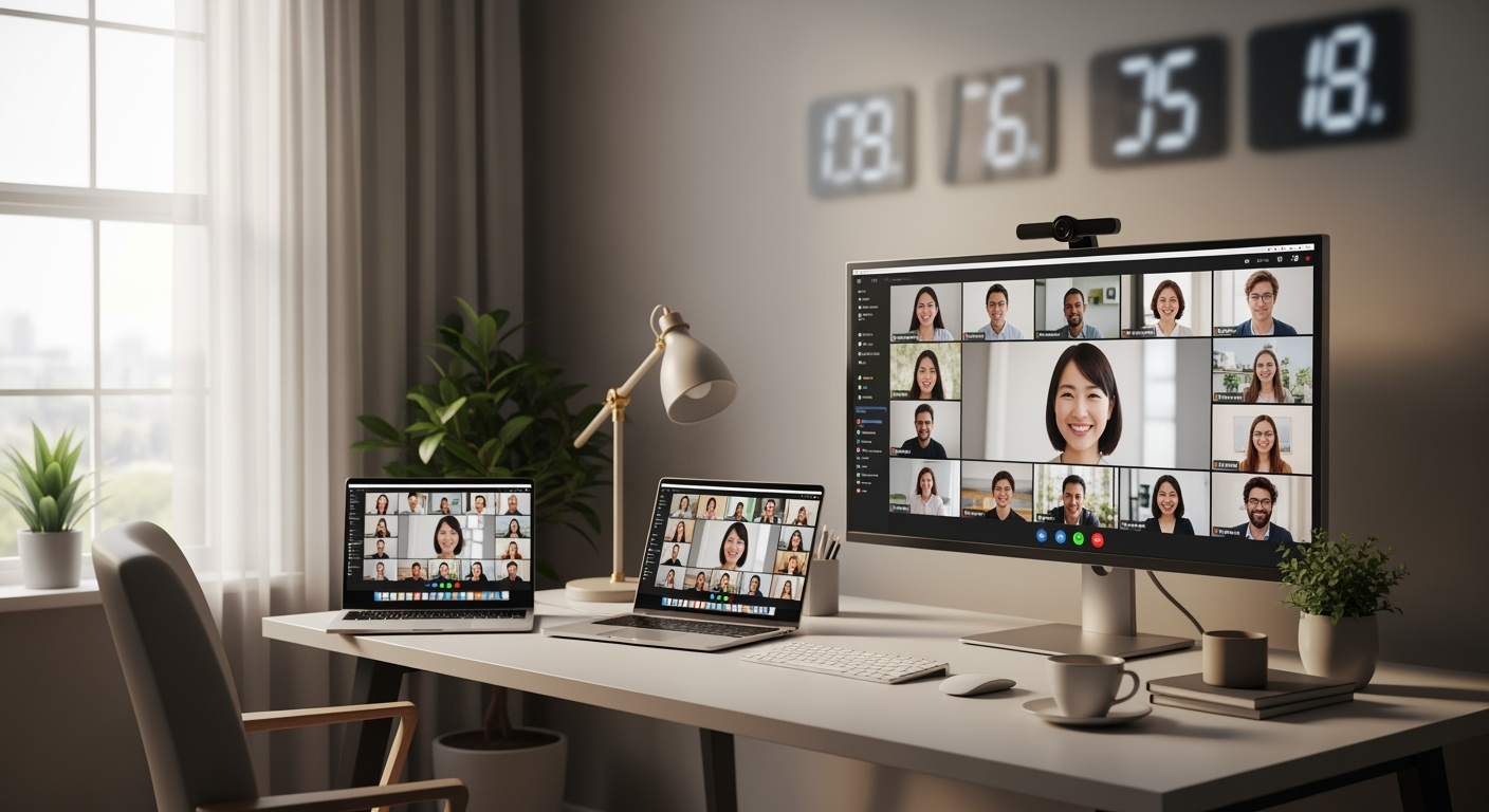 リモートワークで会議が多すぎる40代女性へ。週1回のすり合わせで仕事の成果を上げる時短テクニック