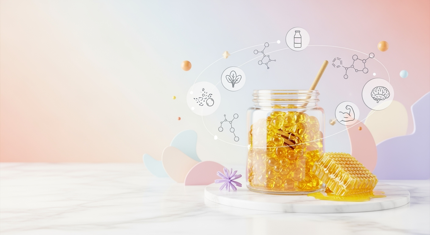 働き蜂の40倍長生き！女王蜂だけが食べるローヤルゼリーの栄養成分を数値で徹底解析