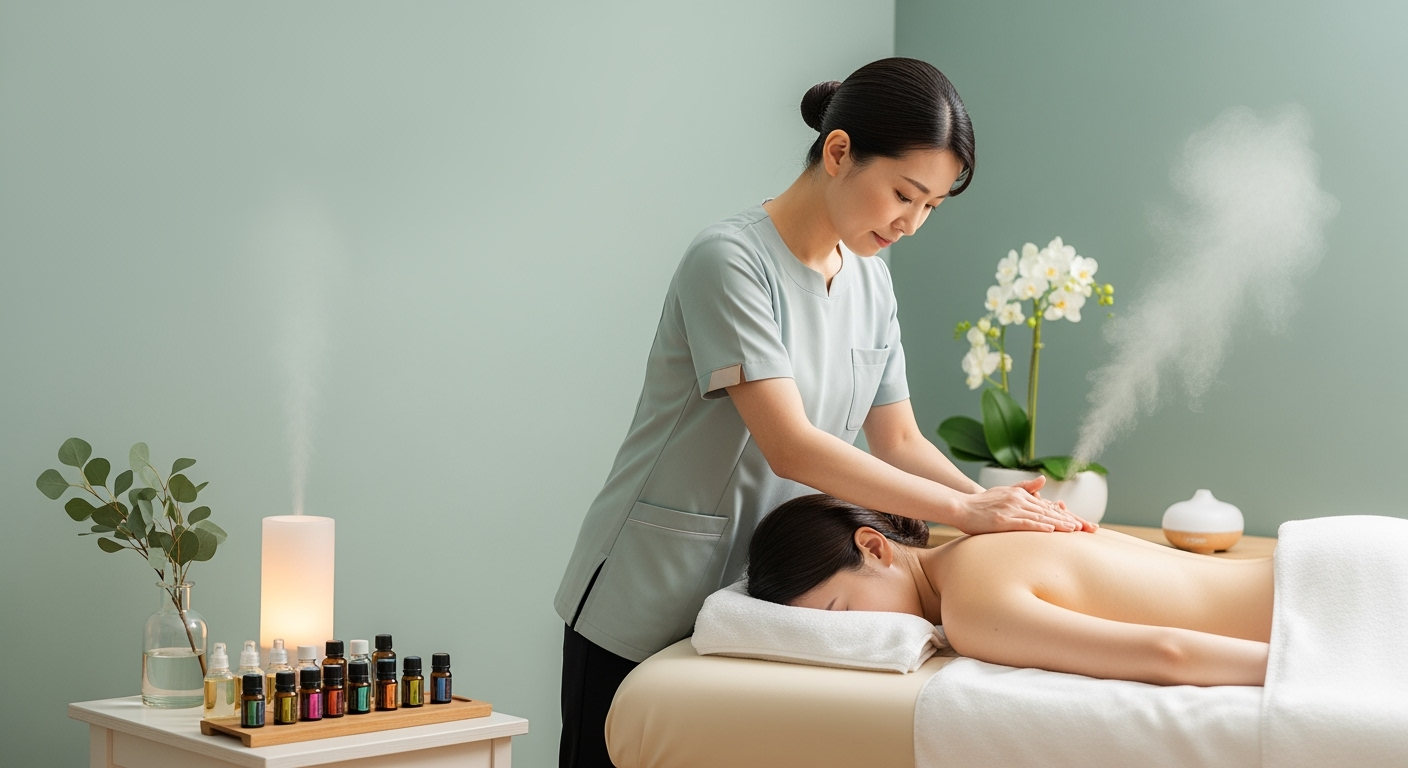 忙しい女性必見！10分でできるアロママッサージの基本テクニック