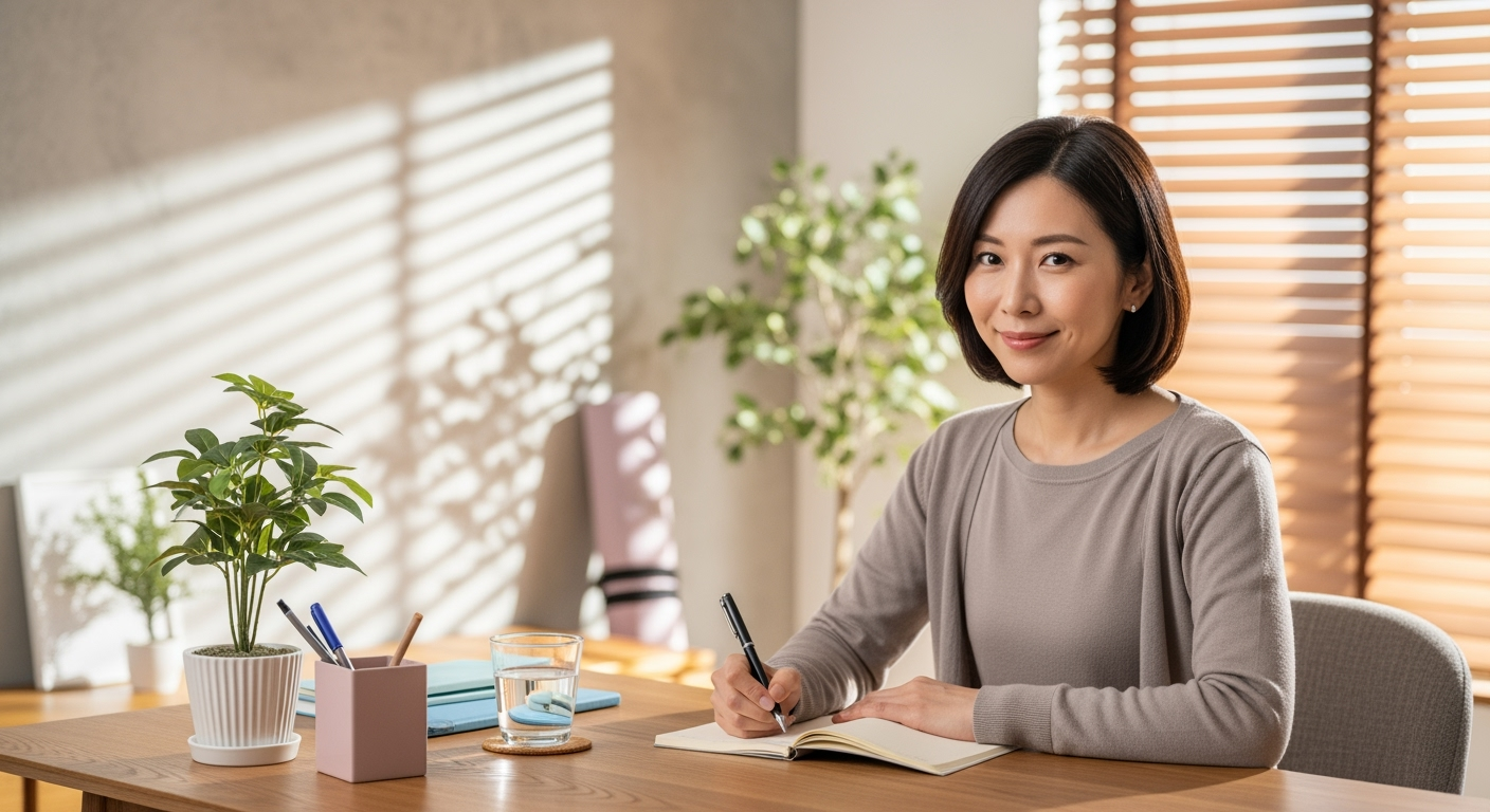【研究データ公開】30代・40代女性の自己肯定感が1日15分で変わる"小さな習慣"チェックリスト