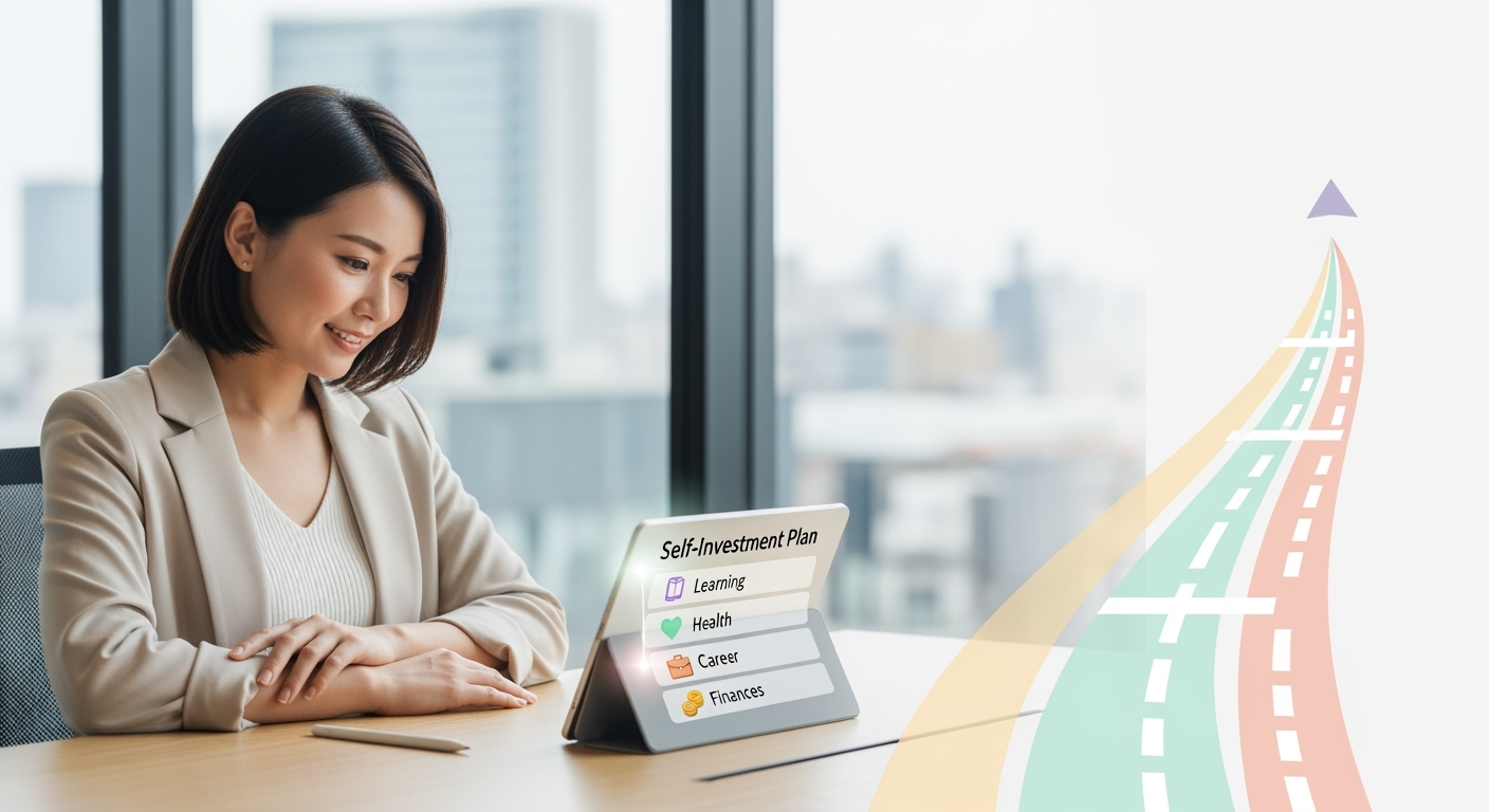 働く女性の自己投資「3ステップ優先順位」で90日後に差がつく選び方