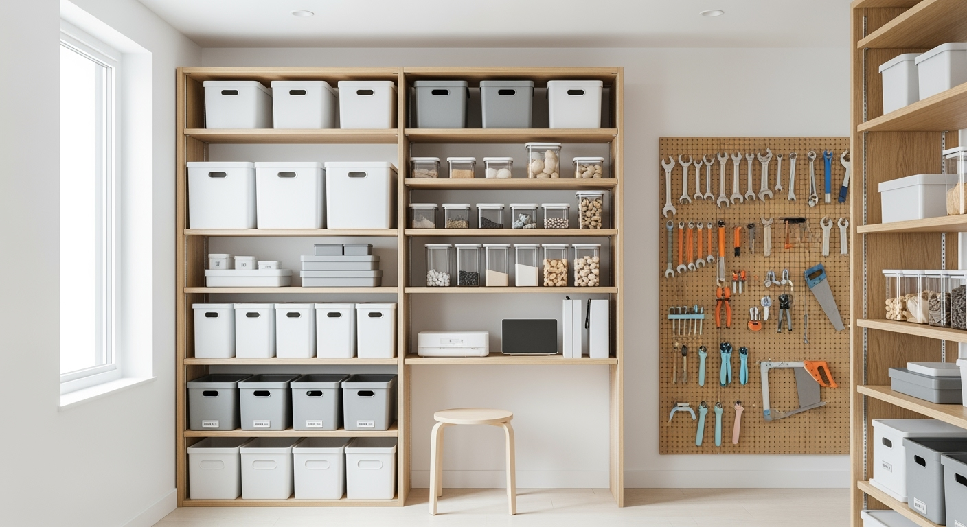 たった3時間で物置がスッキリ！40代が実践する「重複買いゼロ」整理術