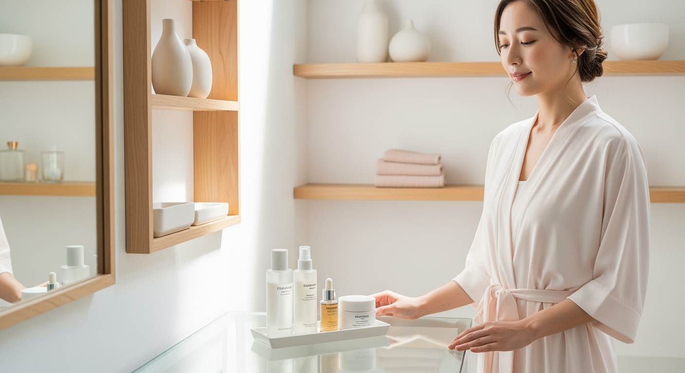 年60時間の時短も叶う！30代40代が知りたい「3ステップスキンケア」の始め方