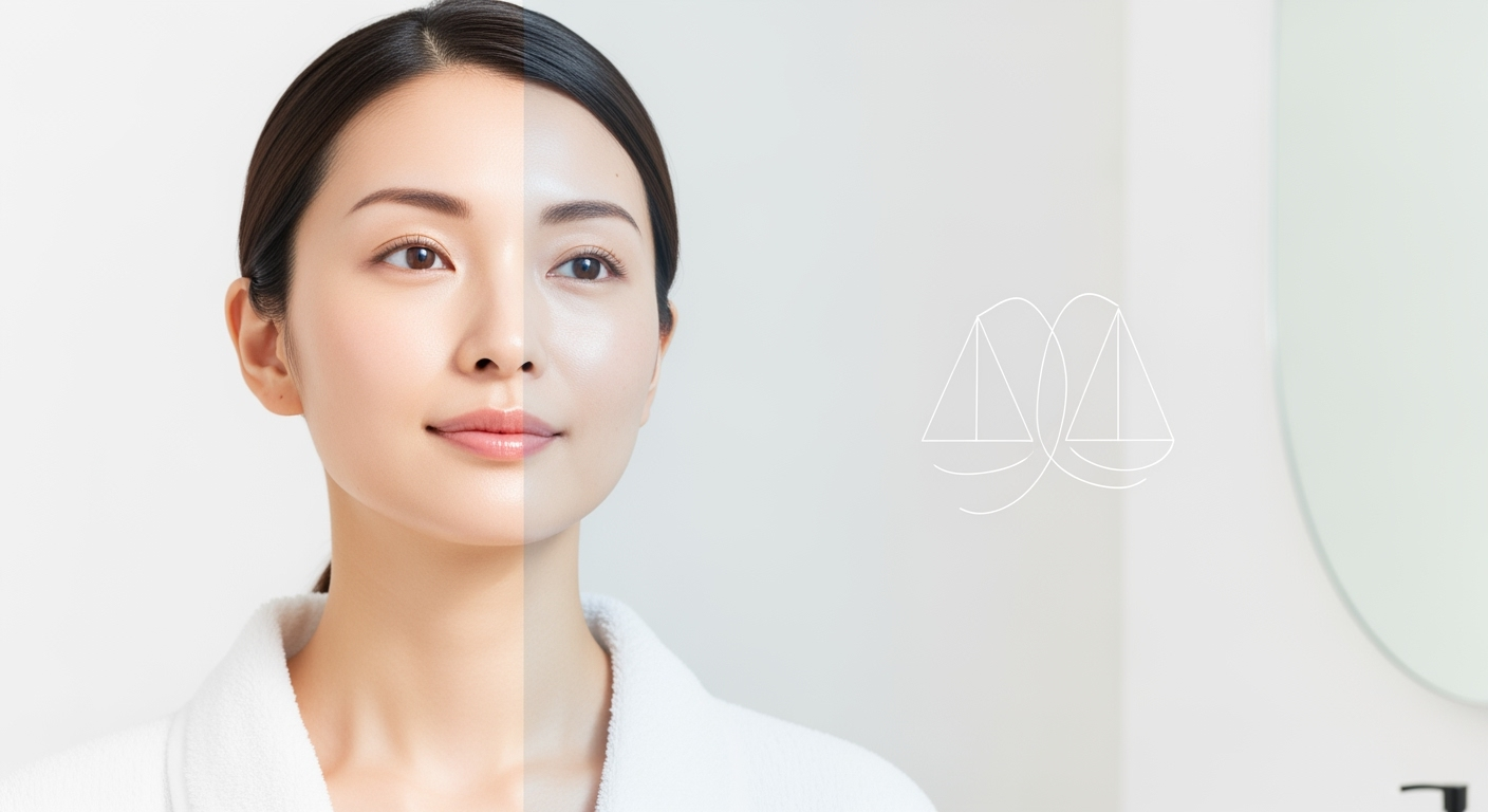 40代の敏感肌が2週間「夜だけ肌断食」を試してみた｜続ける？やめる？判断のコツ