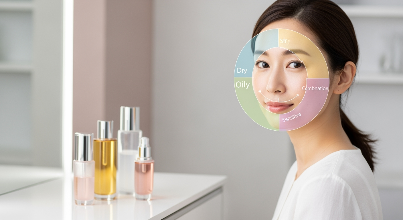 【30代・40代】3分でできる肌タイプ診断！あなたの肌に本当に必要なケアがわかる方法