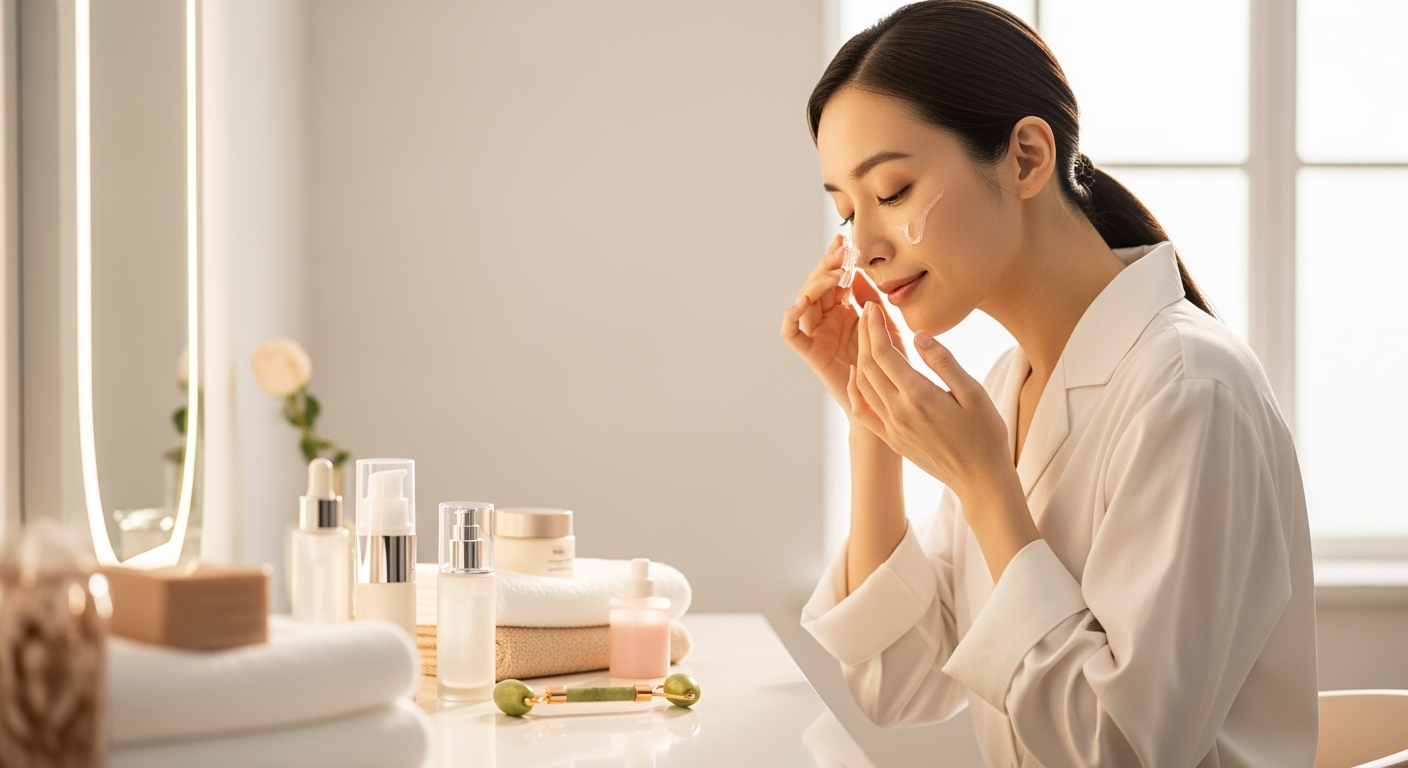 睡眠不足で疲れ顔の40代が朝5分で肌を立て直す3つの緊急ケア