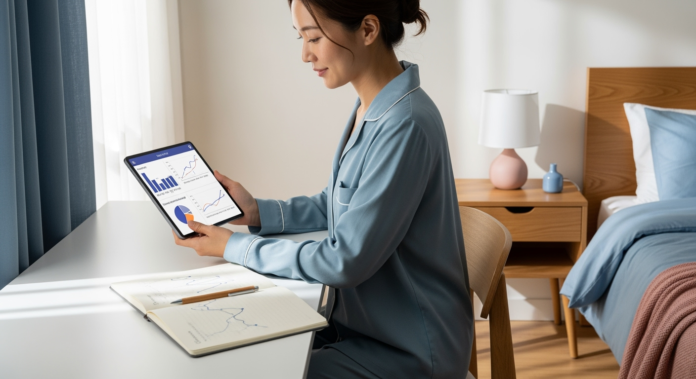 たった2週間で睡眠の悩みがスッキリ見える！30代・40代が始めたい「睡眠日記」のつけ方