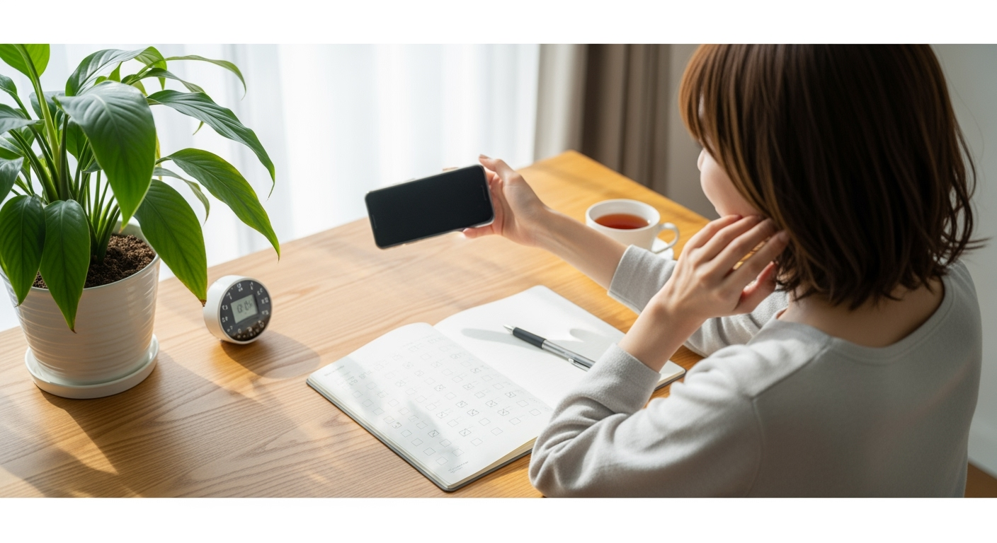 忙しい30代・40代女性が今夜から試したい「5分でできるスマホ設定」で睡眠と集中力を取り戻すチェックリスト