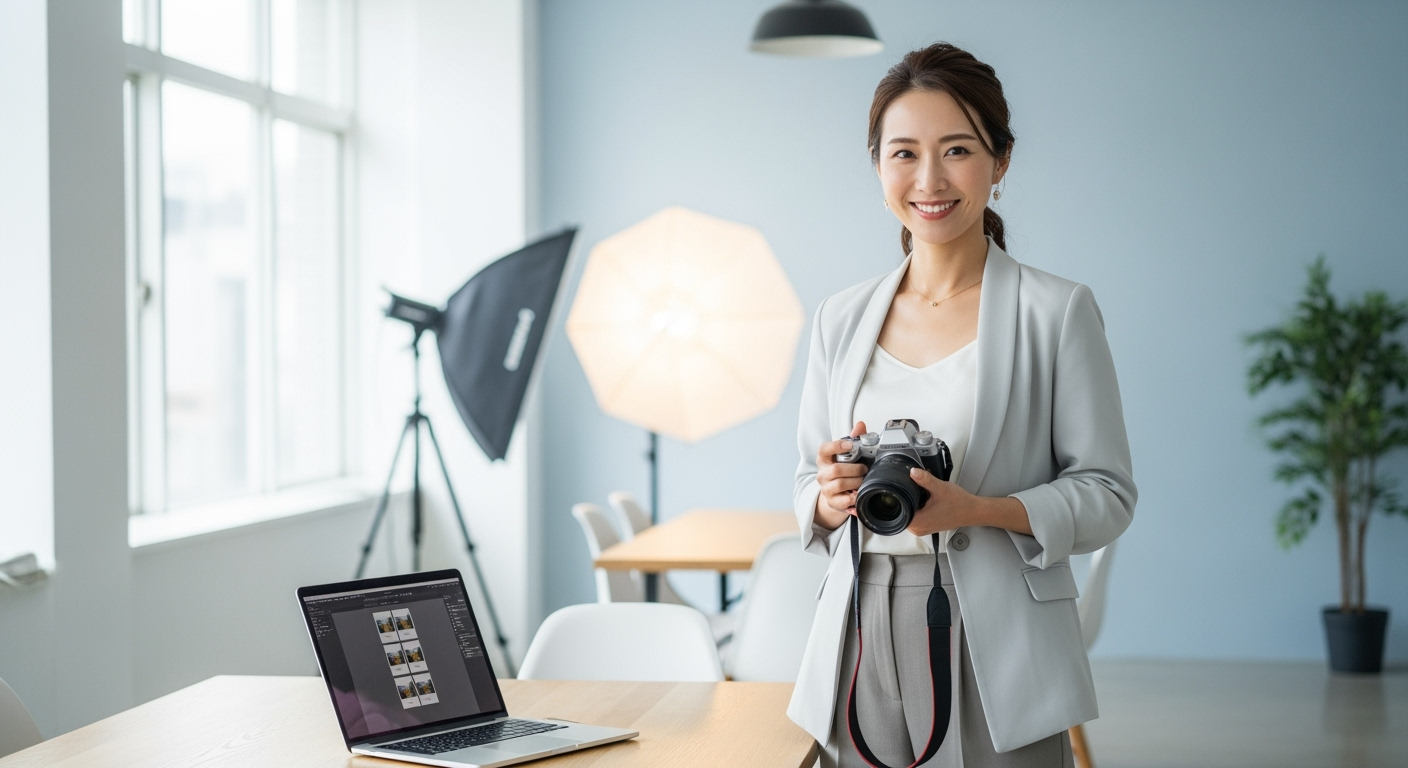 スマホ1台で月3万円！30代・40代が今すぐ始められる写真副業の全手順