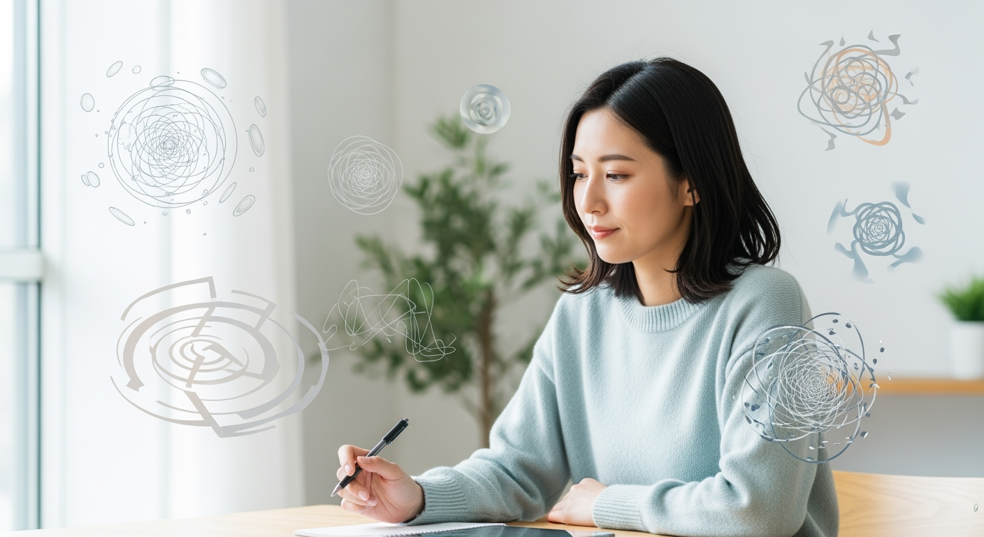 【7日間で判明】30代40代女性の「なんとなくイライラ」の正体を見つける記録術