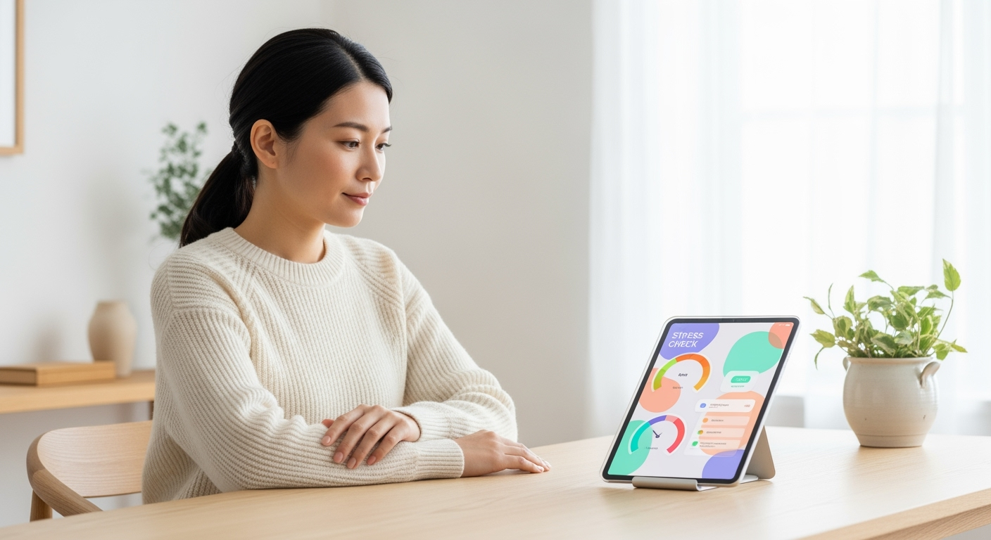 仕事も家庭も頑張る30代・40代女性の「ストレス見える化」10分チェック法