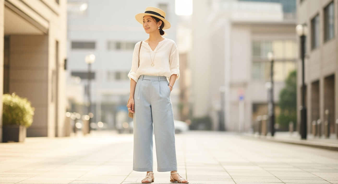 真夏日も涼しく見える！30代・40代が知っておきたい3つの着こなし術