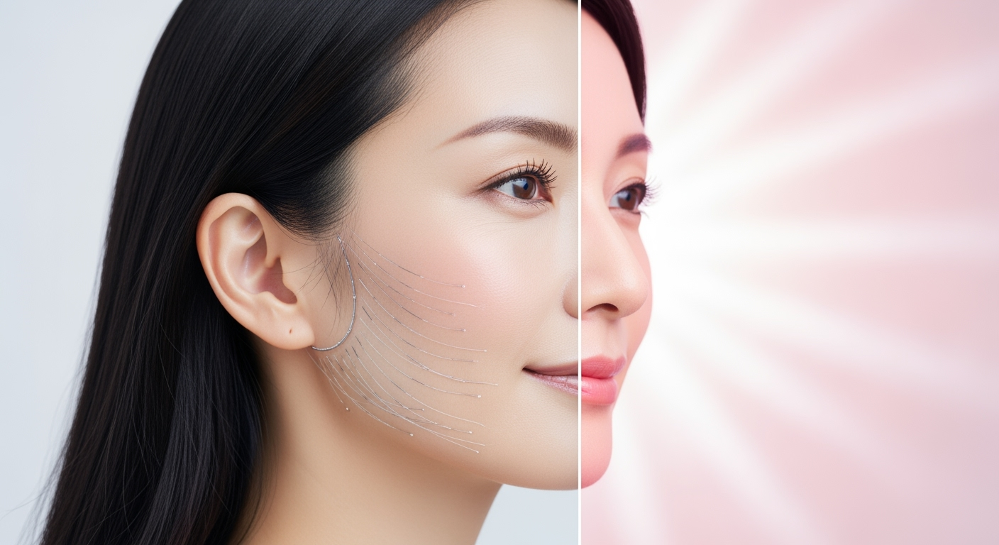 糸リフトの効果は何年続く？40代が知っておきたい持続期間と費用の本当のところ