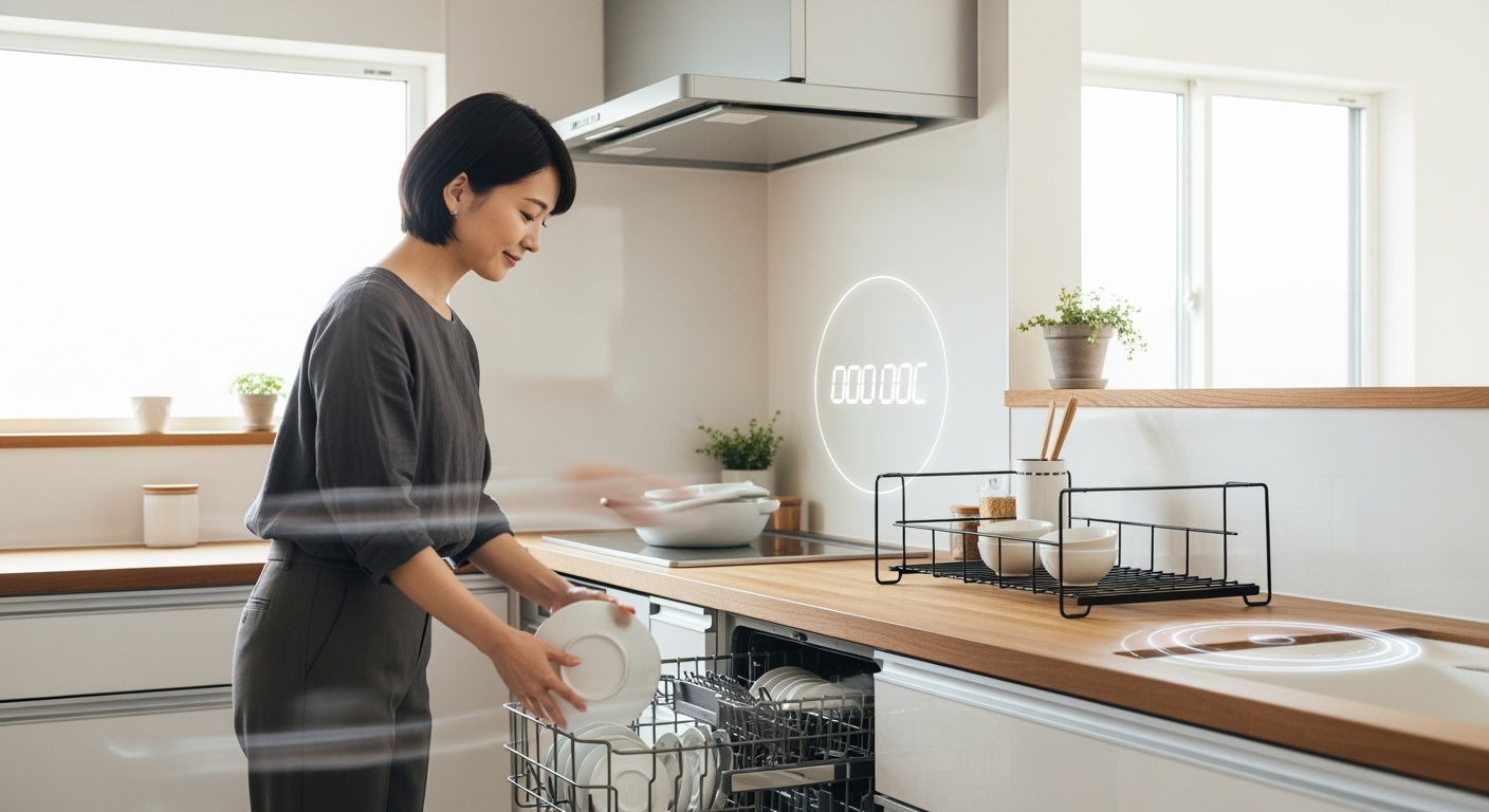 編集部実証｜食器洗いが半分の時間に！30代40代が実践する3ステップ時短術