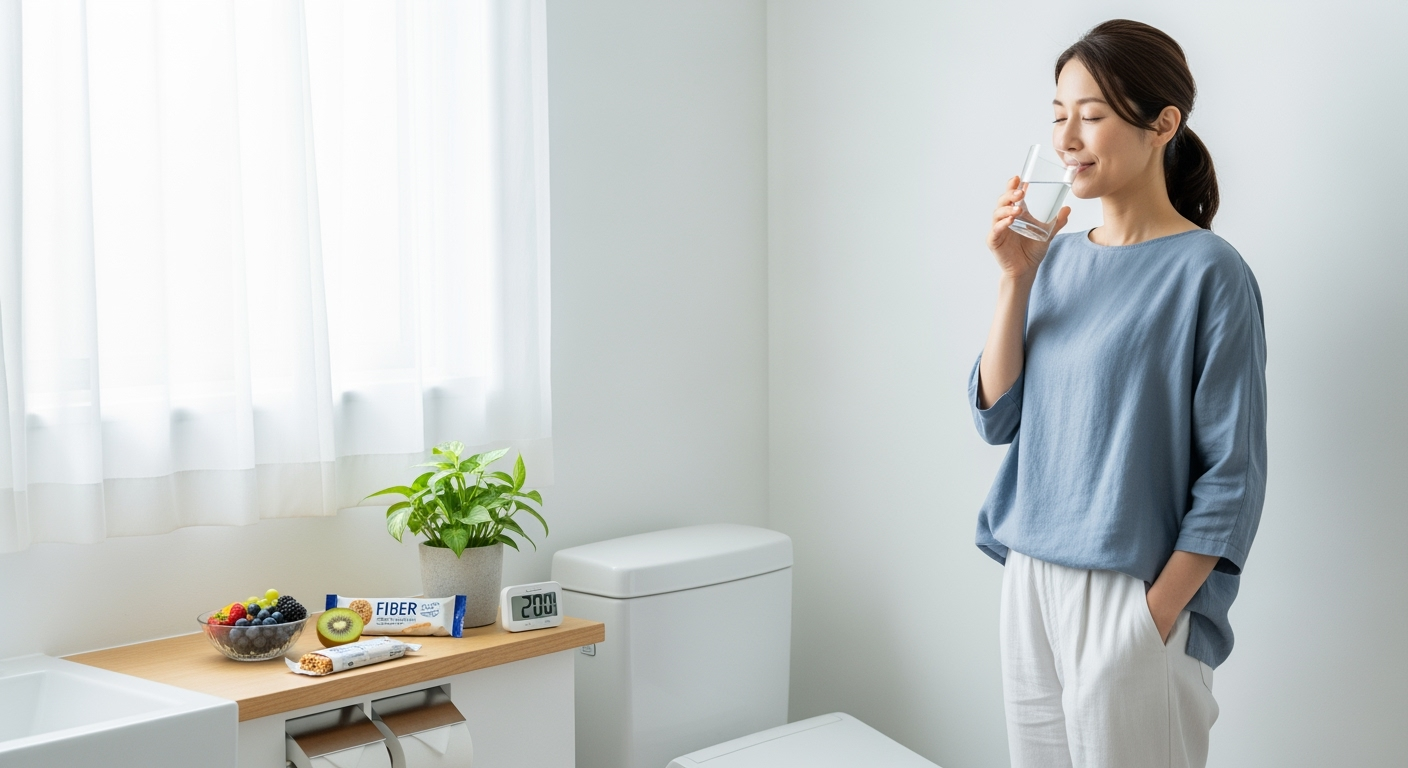 【40代女性の25%が経験】トイレの回数でわかる体のサインと今すぐできる3つの対策