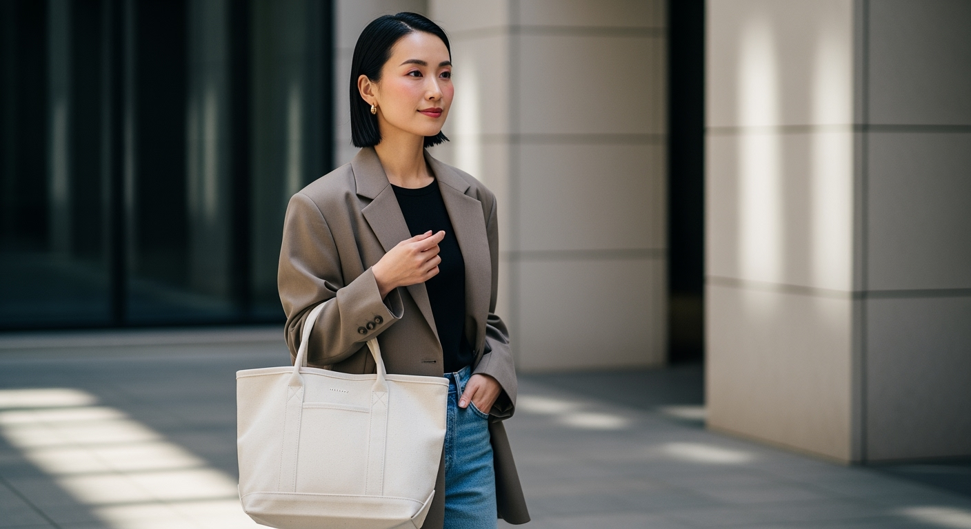 40代が選ぶべきトートバッグ5つの条件：700g以下で肩が楽になる通勤バッグの見極め方