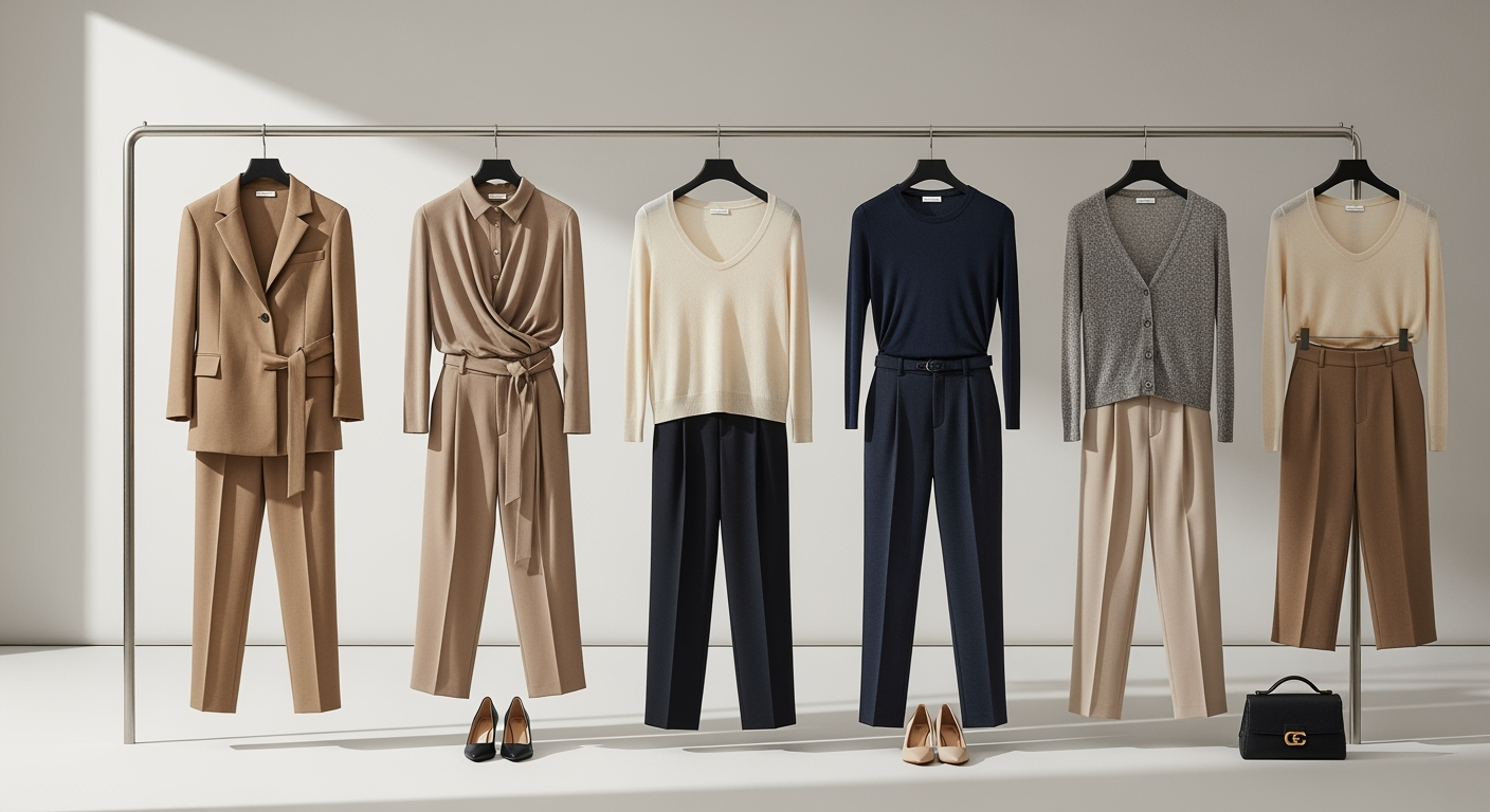 3泊4日5着だけで完璧！大人女性の「荷物半分コーデ術」