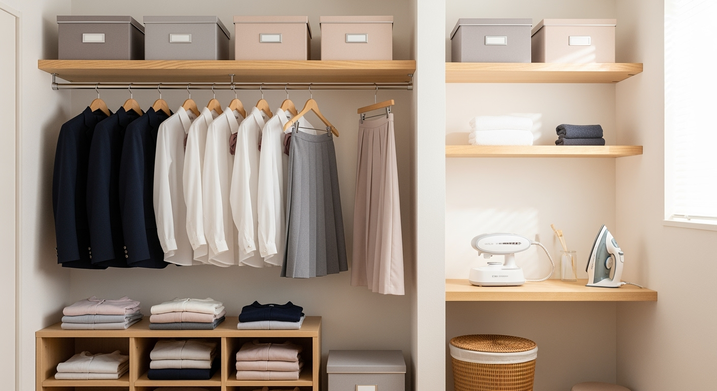 制服が長持ちする5つの管理テクニック｜洗濯とローテーションでニオイ・黒ずみを防ぐコツ