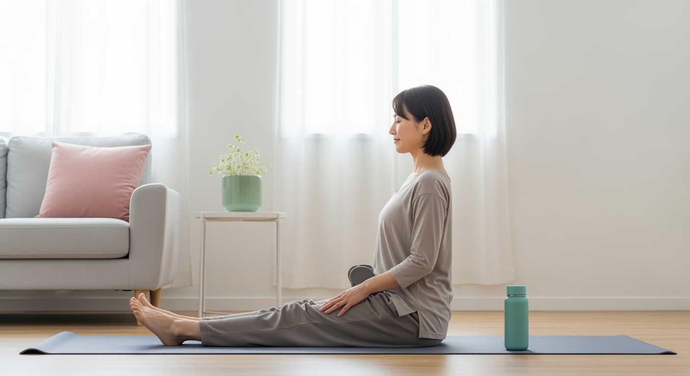 40代女性の頻尿・尿もれ対策｜骨盤底筋トレーニングと生活習慣の見直し方